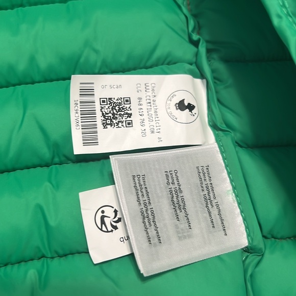 Save the Duck X The Animal observatory Kids Red lobster coat sz 6 Nwot,8 yrs NWT - Picture 5 of 15